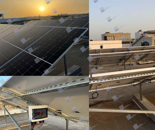 Installations solaires industrielles off-grid 30KWc , Régions : Rabat / Casablanca / Settat