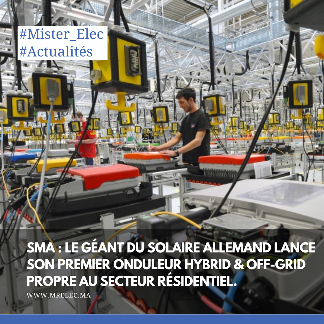 SMA : Le géant du solaire allemand lance son premier onduleur hybrid & off-grid propre au secteur résidentiel