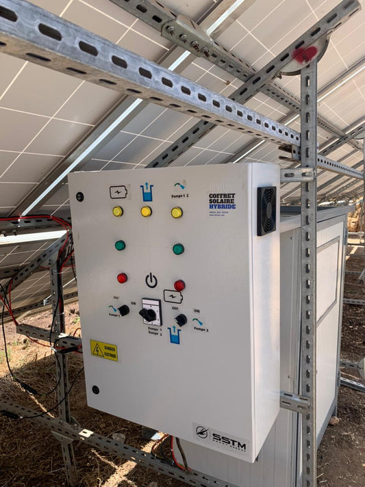 Pompage solaire intelligent ( avec gestion automatique d'arrosage ) 12KWc + système isolé 5KW