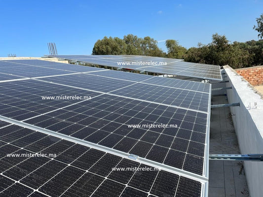 Mini-centrale Solaire ON GRID 20KW pour notre partenaire Industriel dans la région de KENITRA